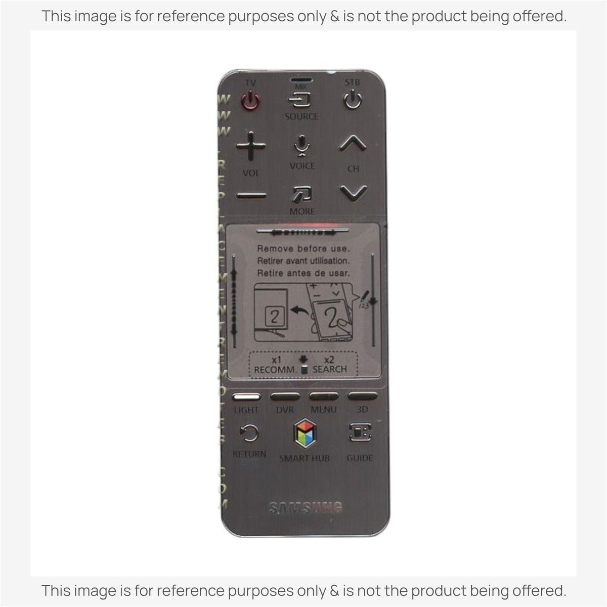 Samsung AA59-00758B SMART TOUCH TV Remote Control - AA5900758B