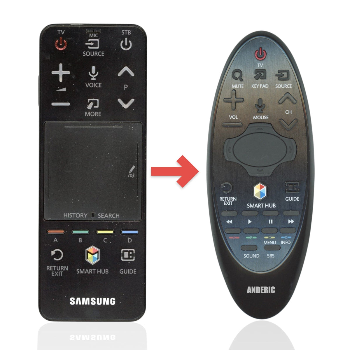 Samsung AA59-00777A SMART TOUCH TV Remote Control - AA5900777A