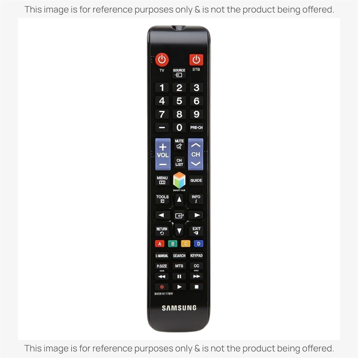 Anderic Substitute For BN59-01178W Samsung Smart TV Remote Control | IR [RR580A]