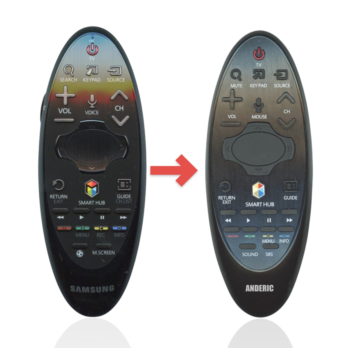 Samsung BN59-01185S / RMCTPH1AP1 Smart TV Remote Control | Wand | RF | VOICE - BN5901185S