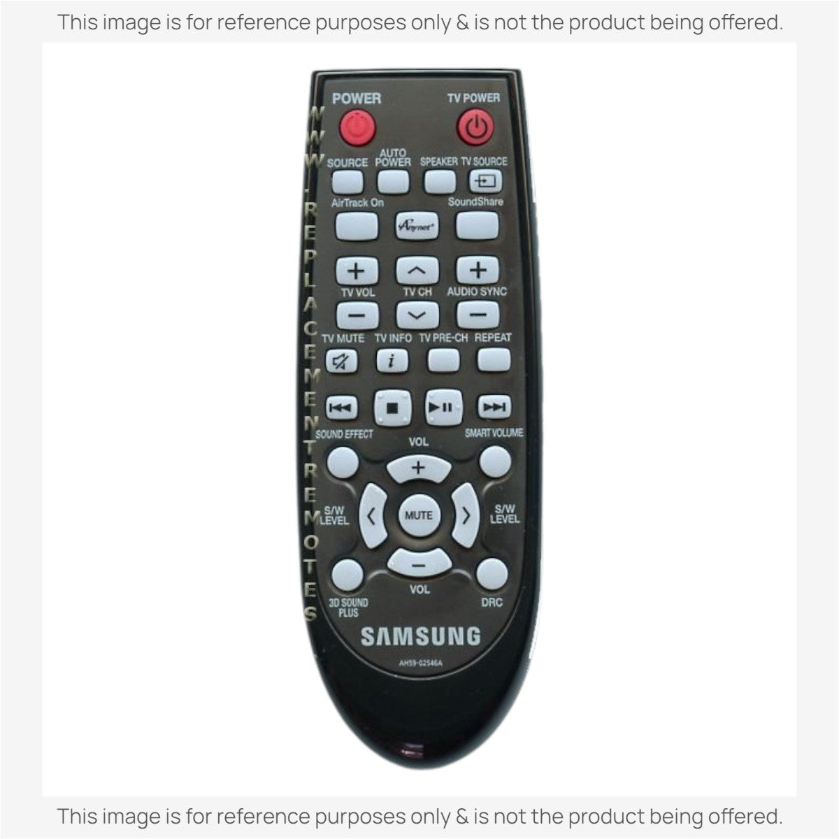 Samsung AH59-02546A Sound Bar Remote Control - AH5902546A
