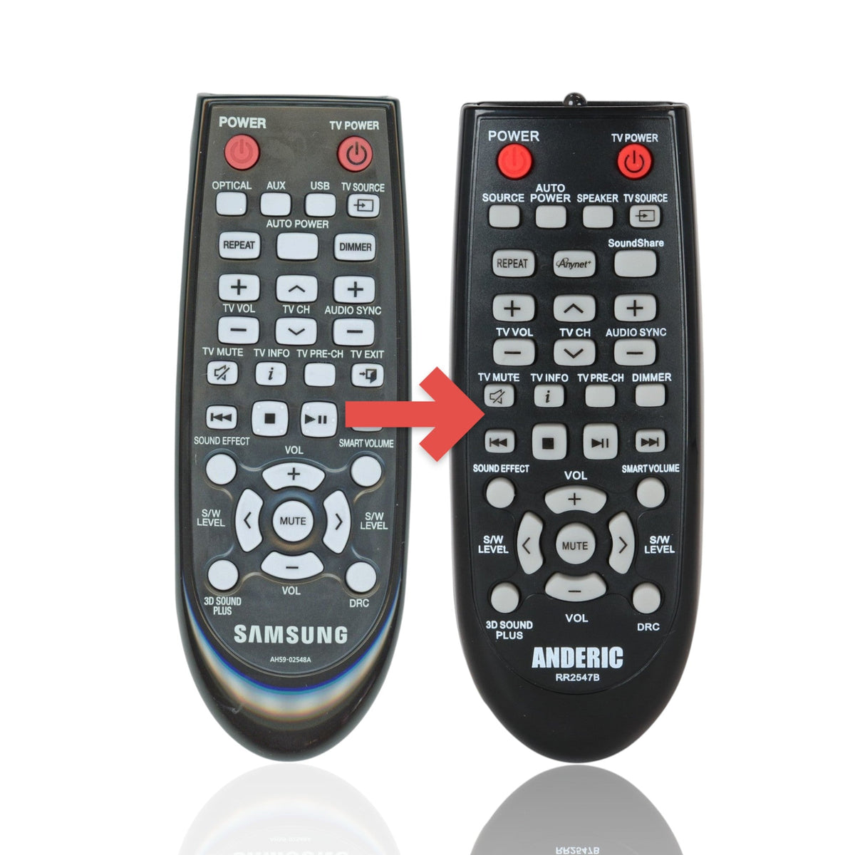 Samsung AH59-02548A Sound Bar Remote Control - AH5902548A