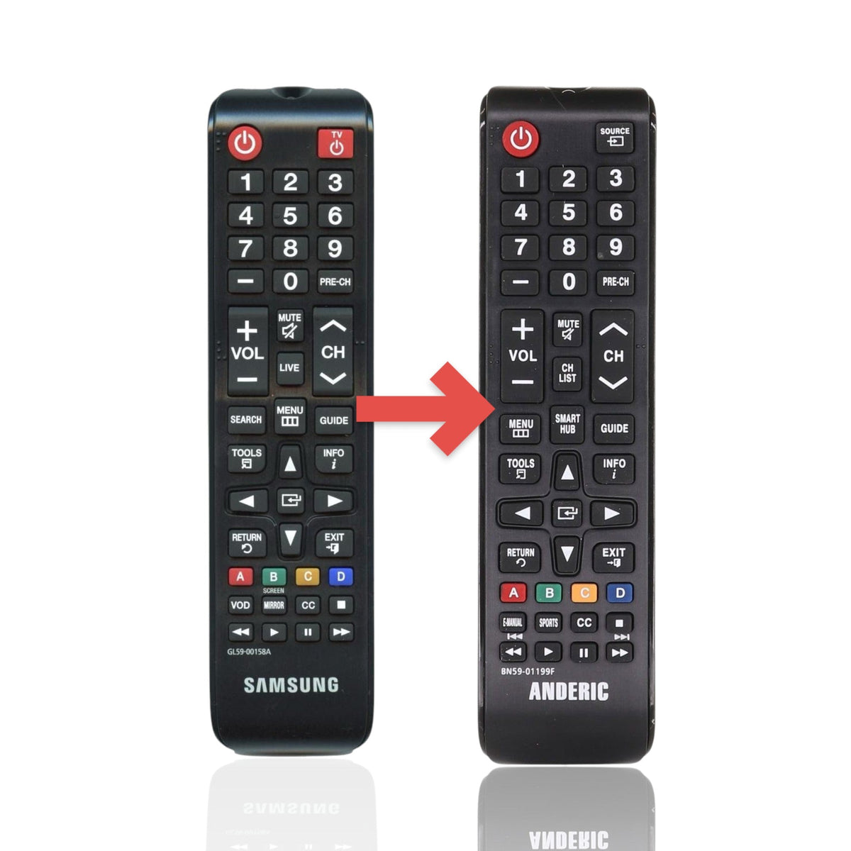 Samsung GL59-00158A Streaming Remote Control - GL5900158A
