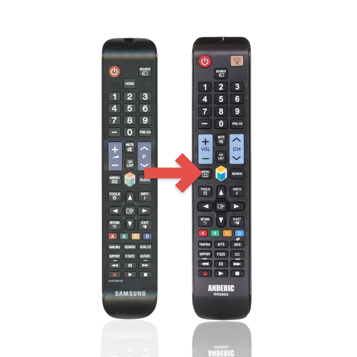 Samsung AA59-00616A TV Remote Control - AA5900616A