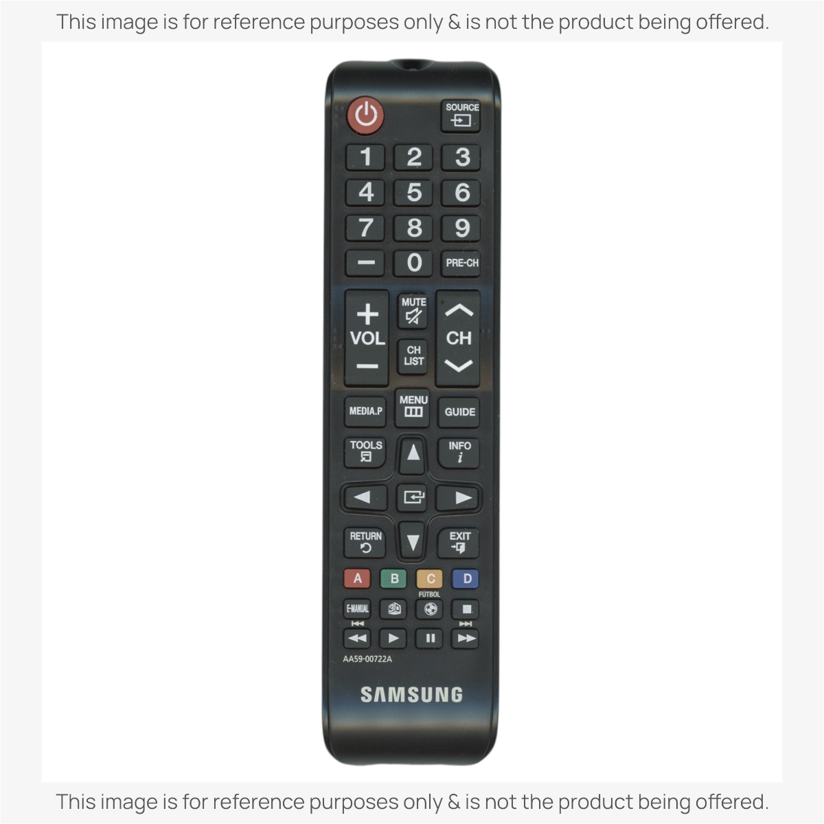 Samsung AA59-00722A TV Remote Control - AA5900722A