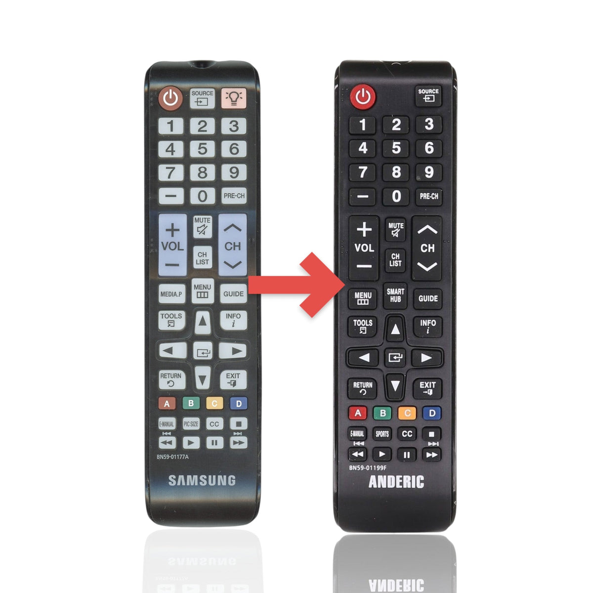 Samsung BN59-01177A for 2013 TV Remote Control - BN5901177A