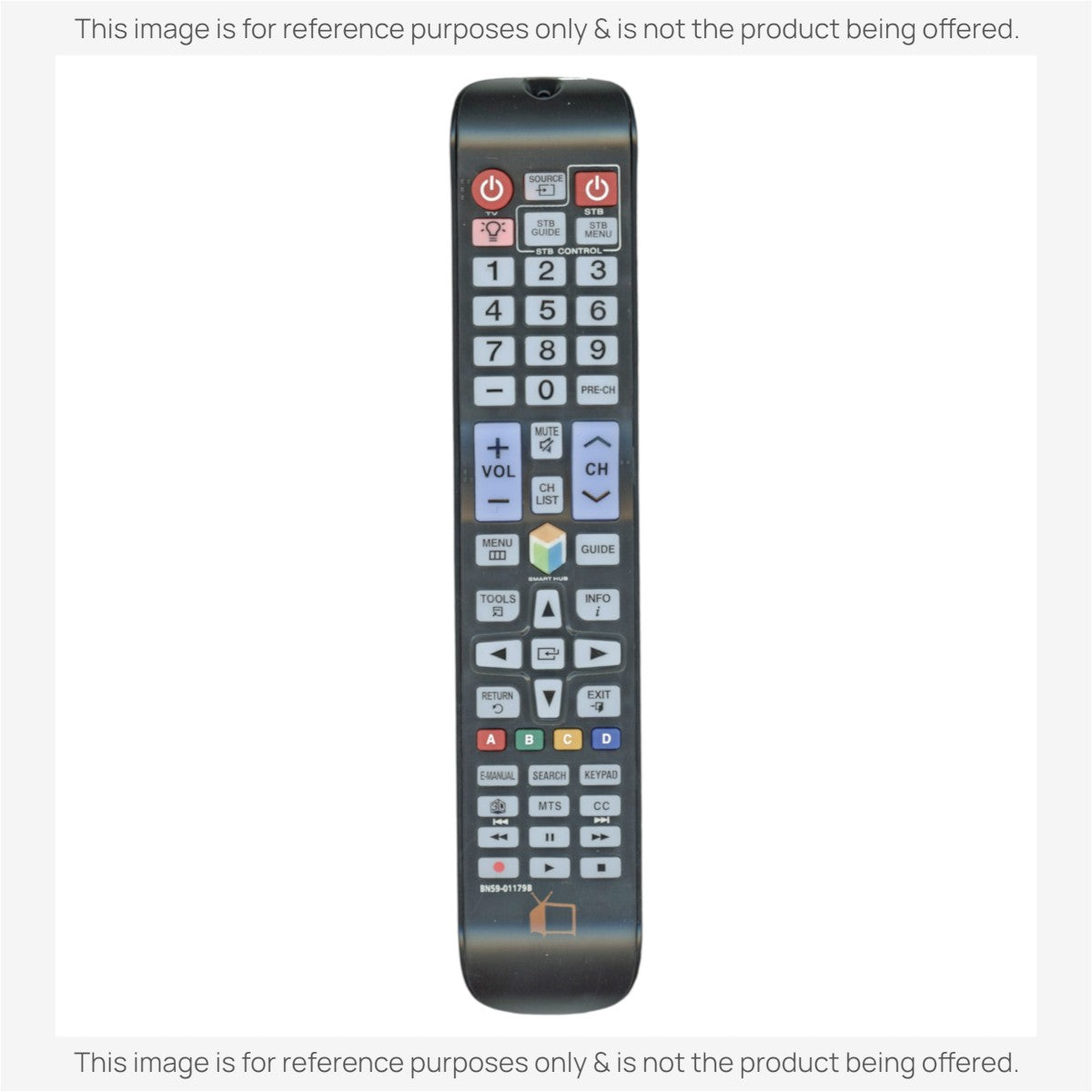 Anderic Substitute For BN5901179B For Samsung TV Remote Control - BN5901179B [RR580A]