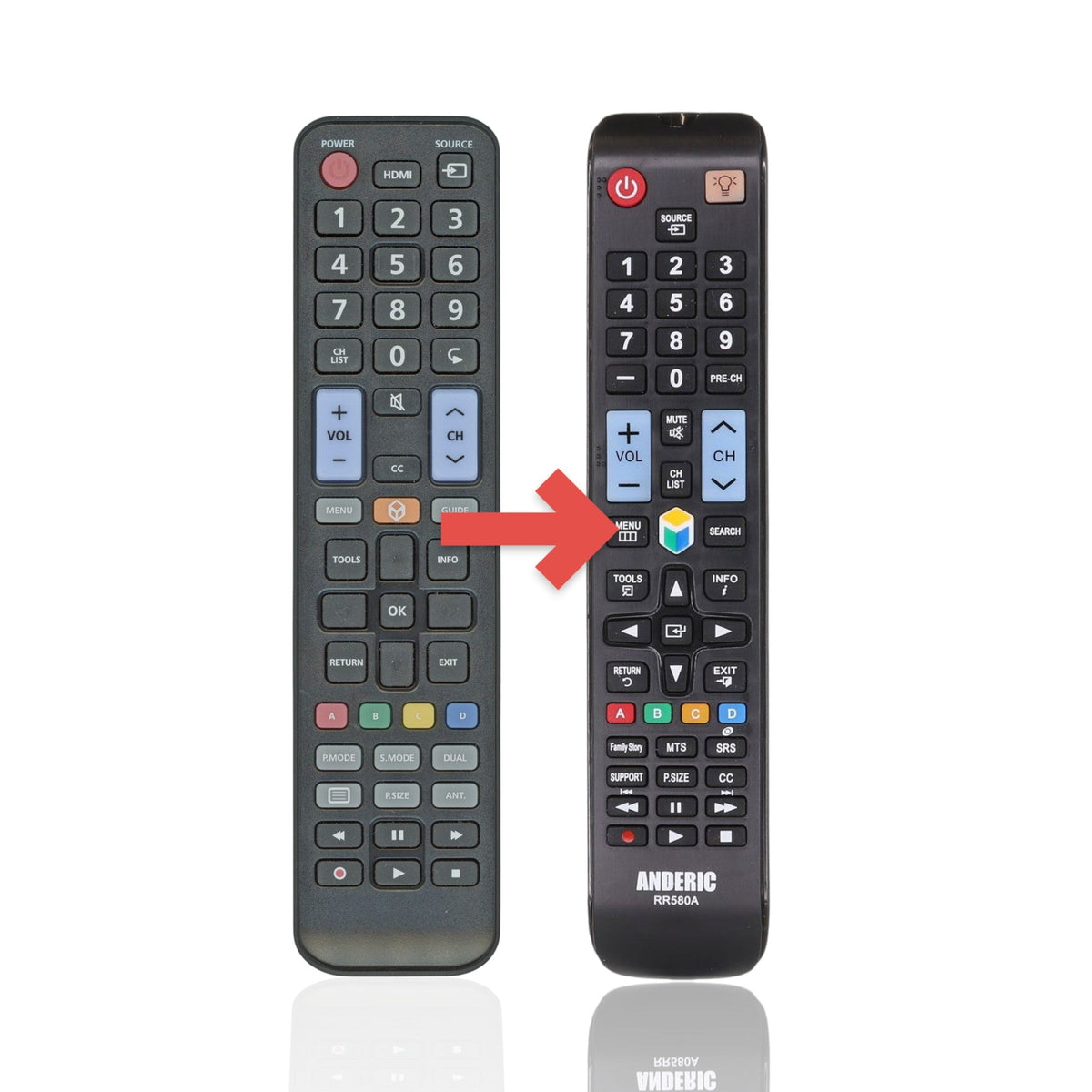 Insignia NSRMTSAM17 For Samsung TV Remote Control