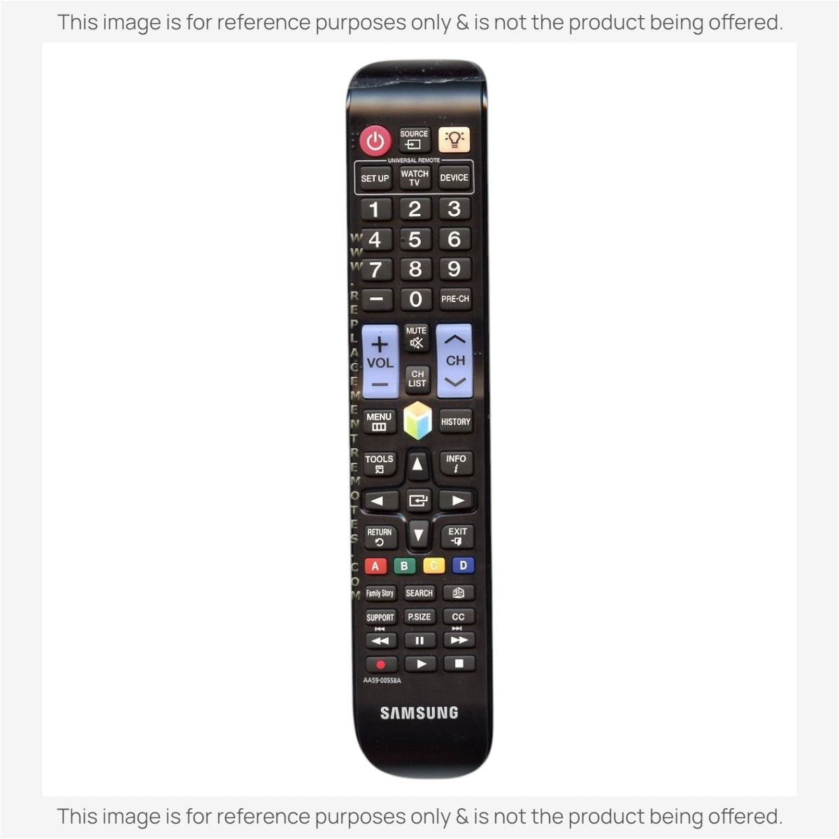 Samsung AA59-00558A TV Remote Control - AA5900558A
