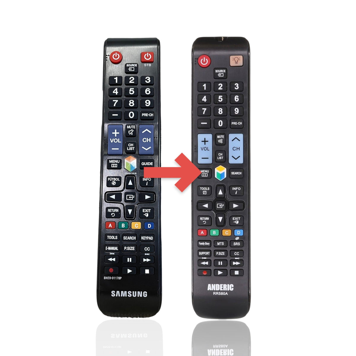 Samsung BN59-01178P TV Remote Control - BN5901178P