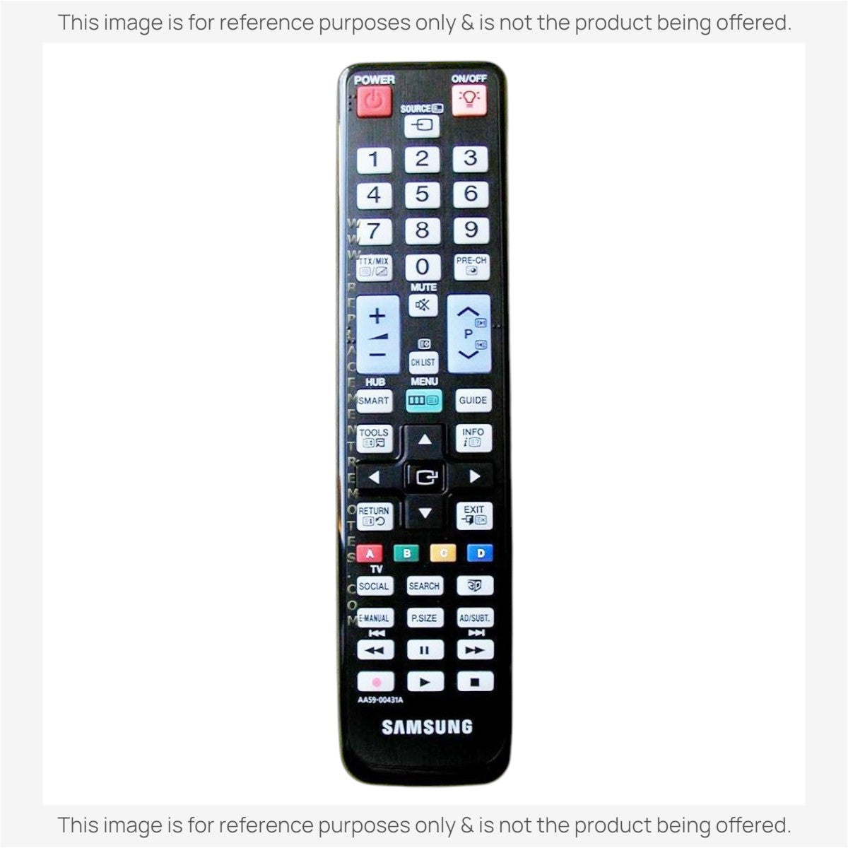 Samsung AA59-00431A TV Remote Control - AA5900431A