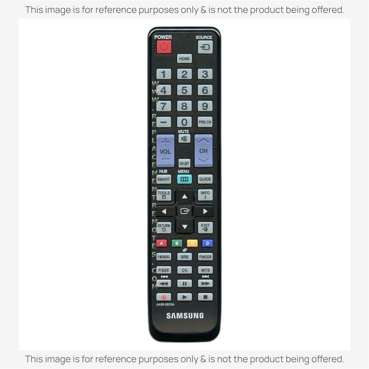 Samsung AA59-00511A TV Remote Control - AA5900511A