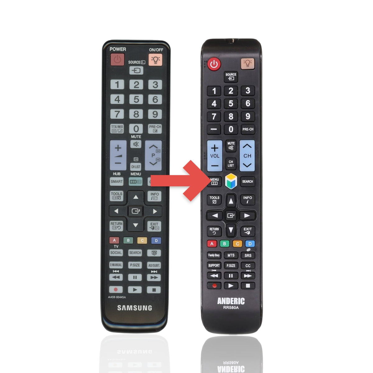 Samsung AA59-00445A TV Remote Control - AA5900445A