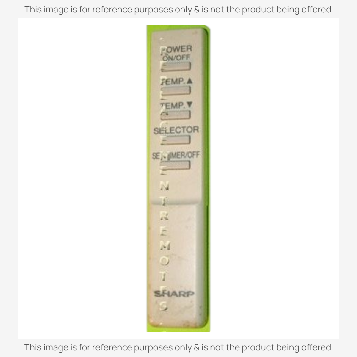 Sharp CRMCA526JBEZ Air Conditioner Remote Control