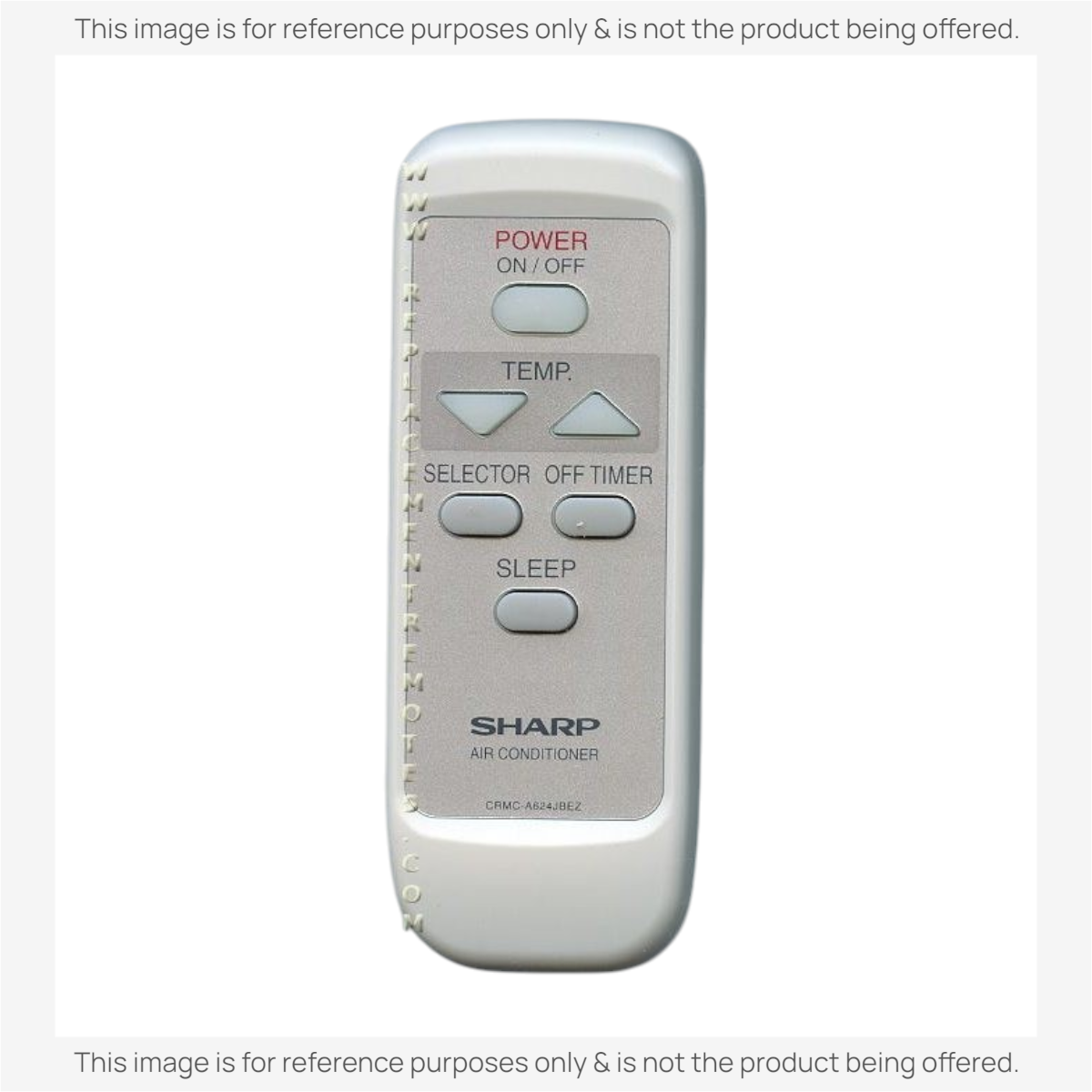 Sharp CRMCA624JBEZ Air Conditioner Remote Control