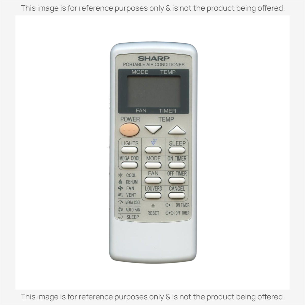 Sharp CRMCA775JBEZ Air Conditioner Remote Control