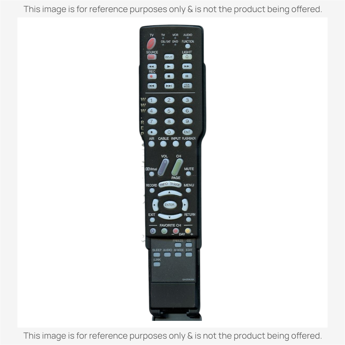 Sharp GA425WJSA TV Remote Control