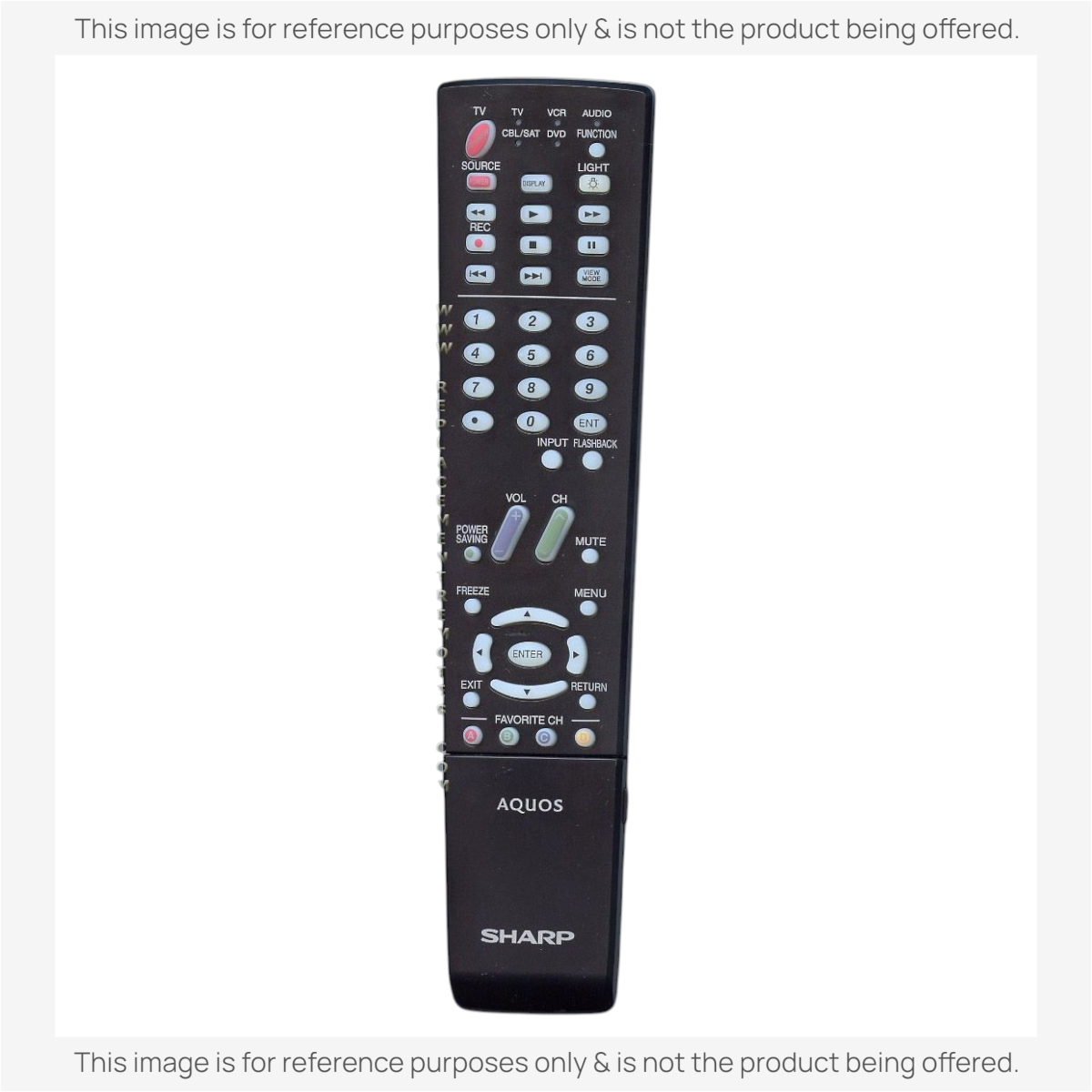 Sharp GA724WJSA TV Remote Control