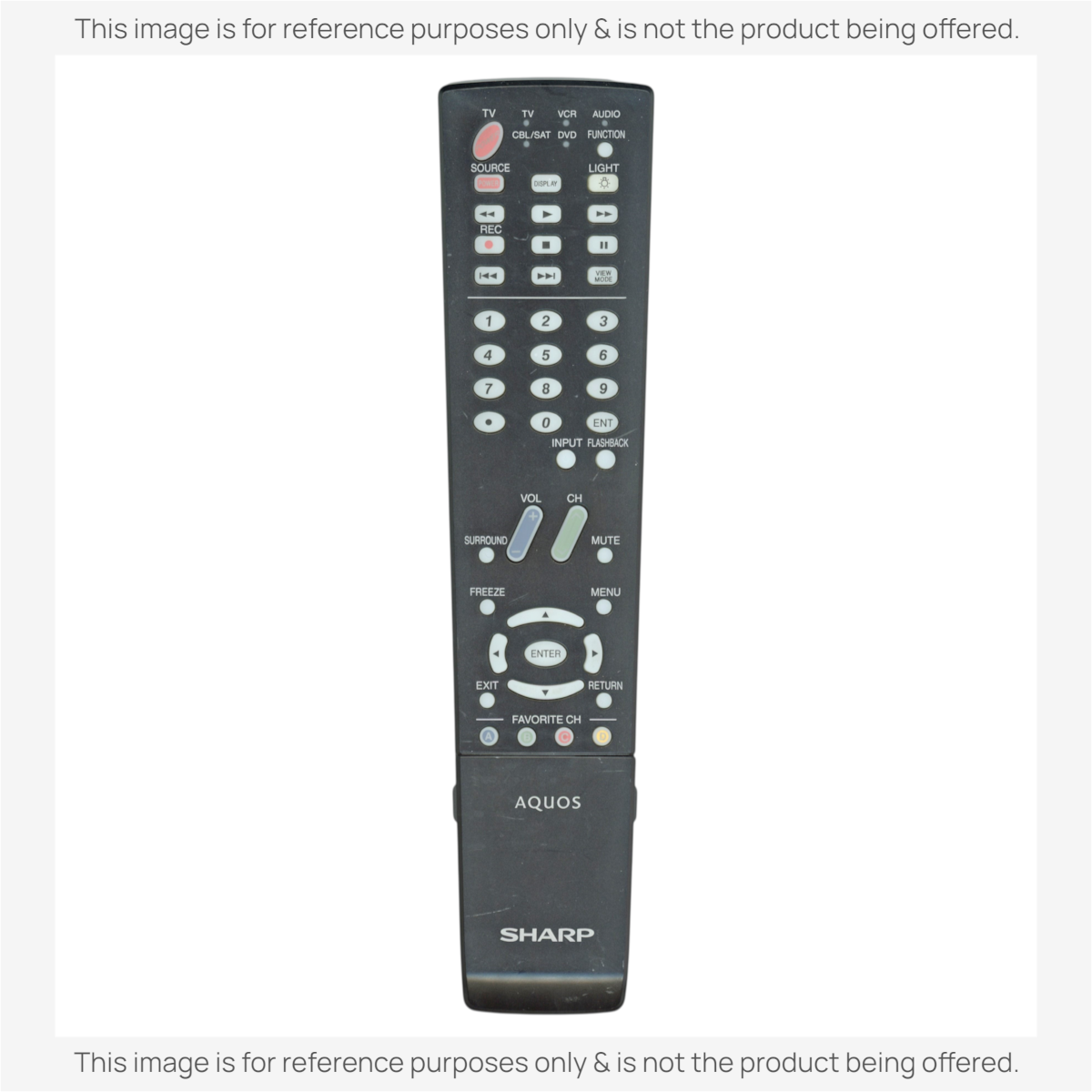Sharp GA535WJSA TV Remote Control