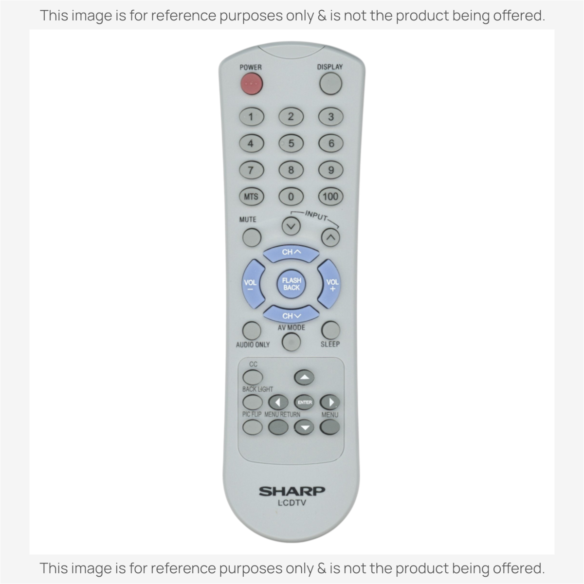 Sharp RRMCGA457WJSA TV Remote Control