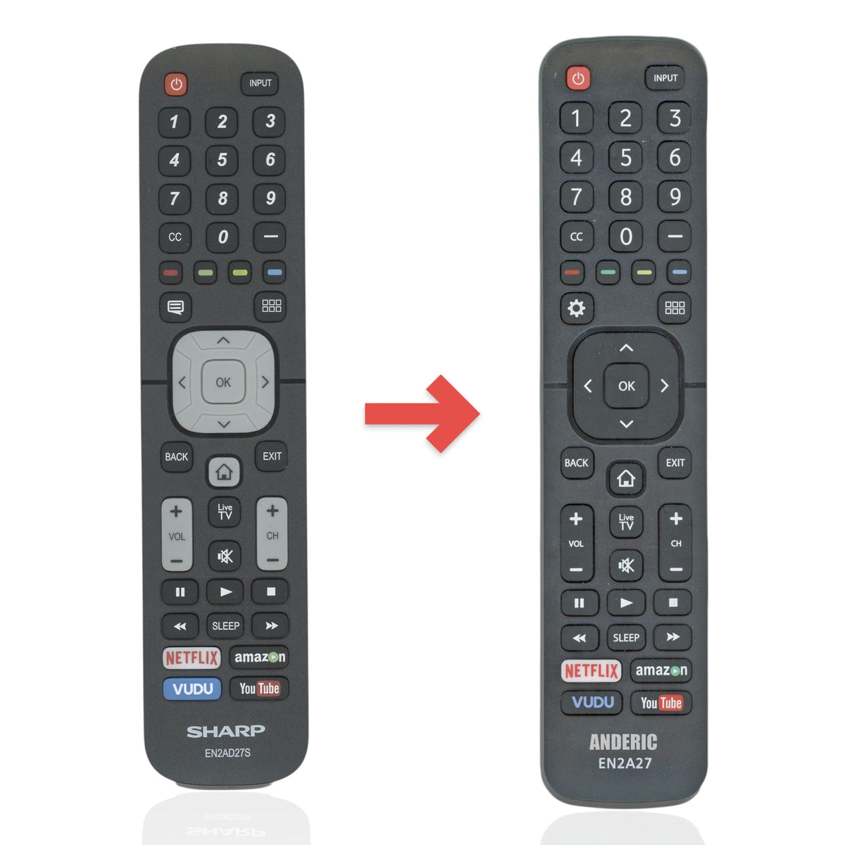 Hisense 203322 TV Remote Control