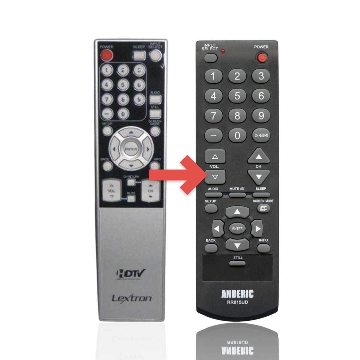 Funai NF012UD TV Remote Control
