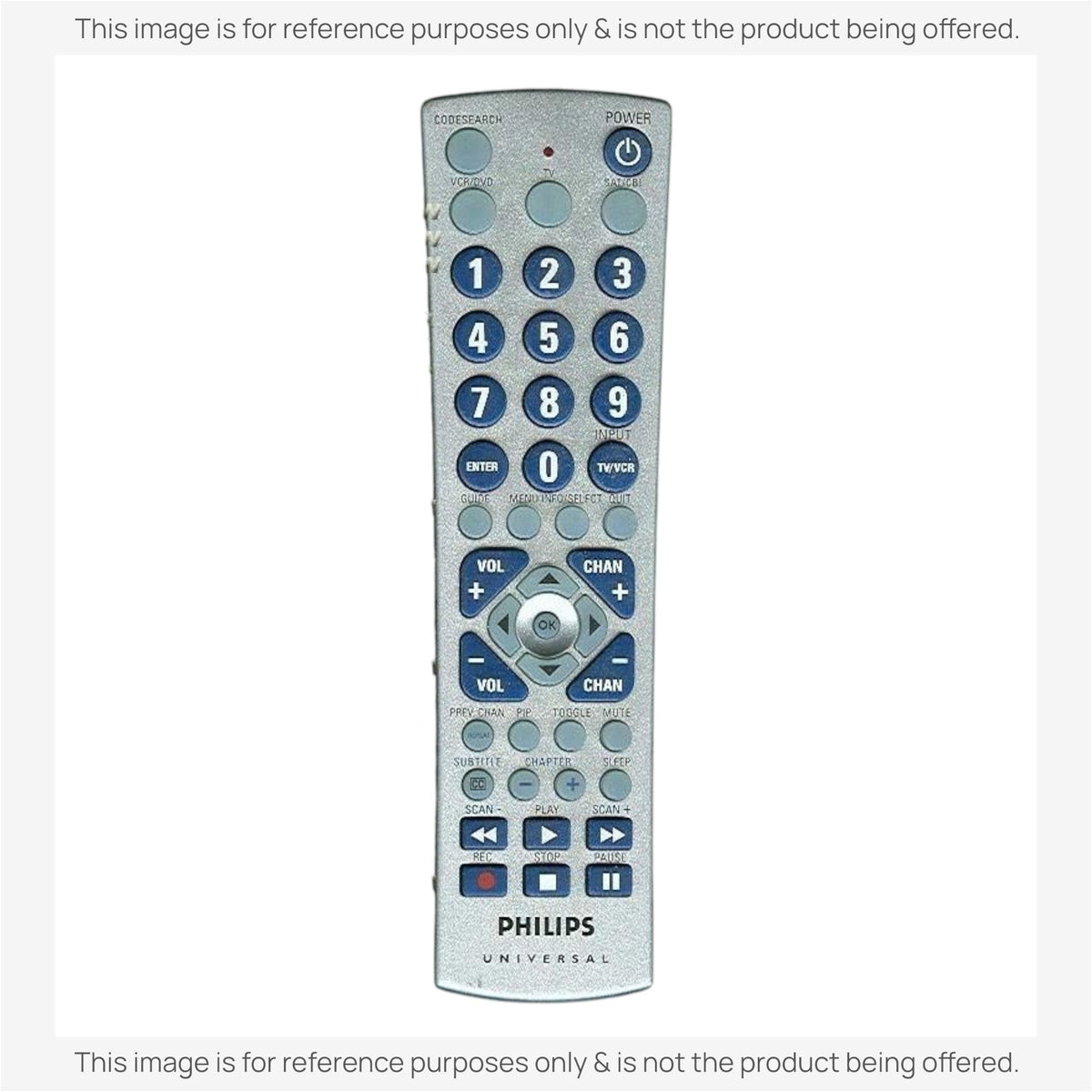 Philips CL019 3-Device Universal Remote Control