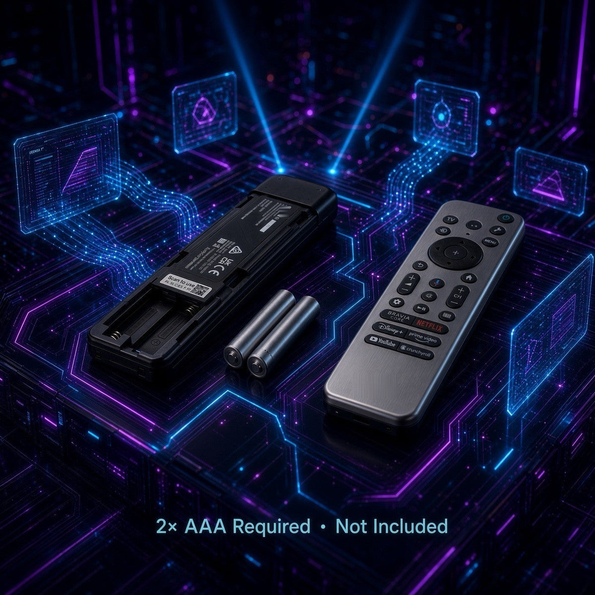 Sony OEM RMF-TZ810U TV Remote Control with VOICE for BRAVIA XR MASTER Series OLED - 1-016-940-21