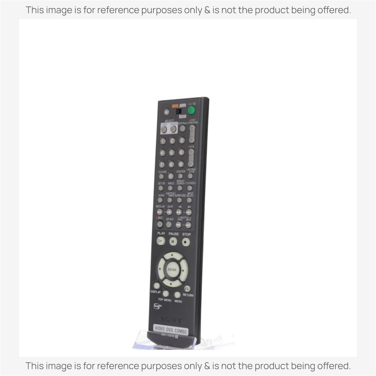 Anderic Substitute For Sony RM-TV501D DVDR / VCR Combo Remote Control | 2001 Model - 9-885-061-21 [RMC12249]