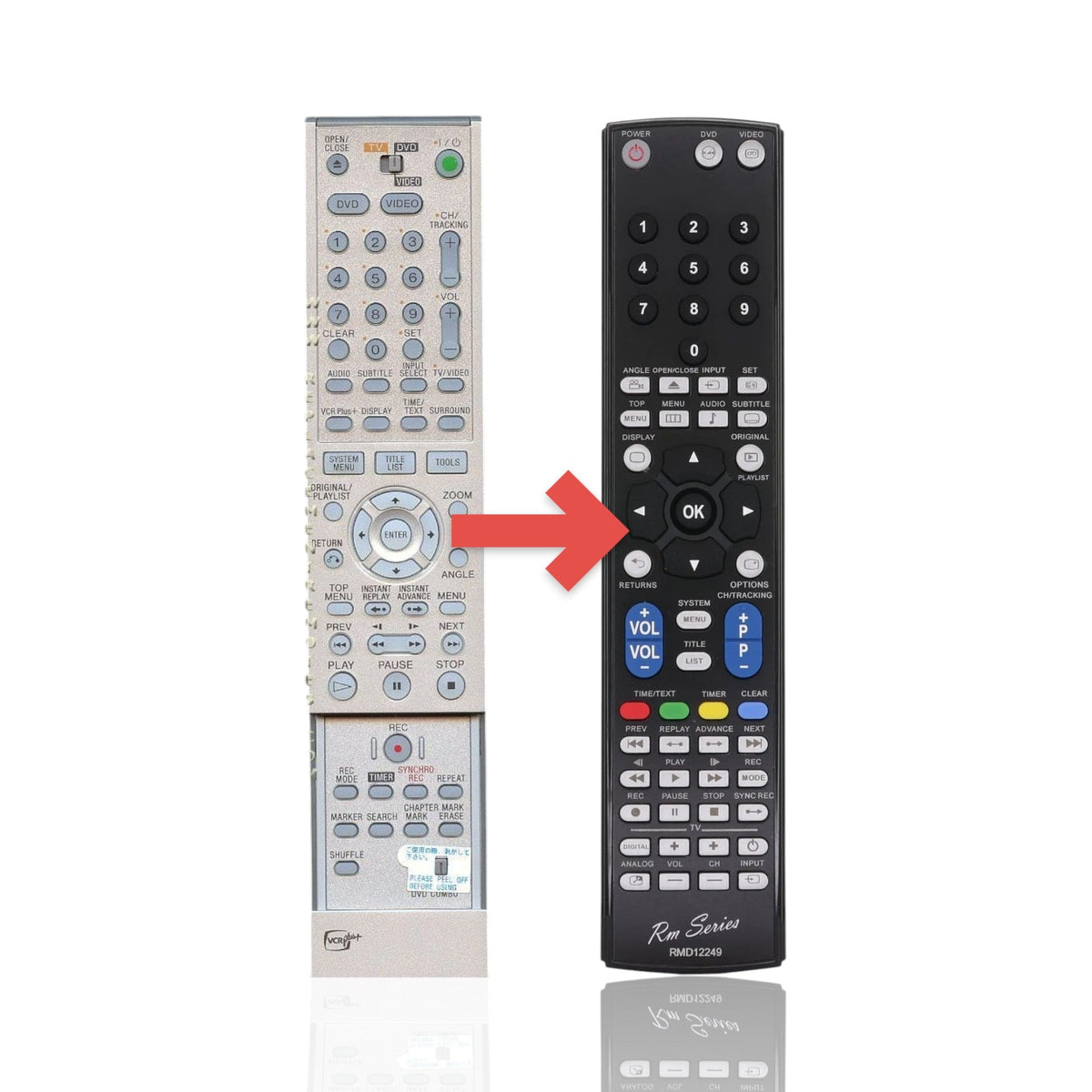 Sony RMT-V505 DVD/VCR Combo Remote Control - 147909411 - RMTV505