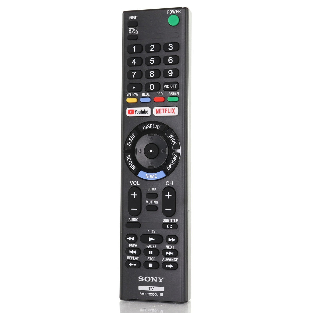 Sony RMT-TX100U Smart TV Remote Control | IR Only - 1-492-978-21