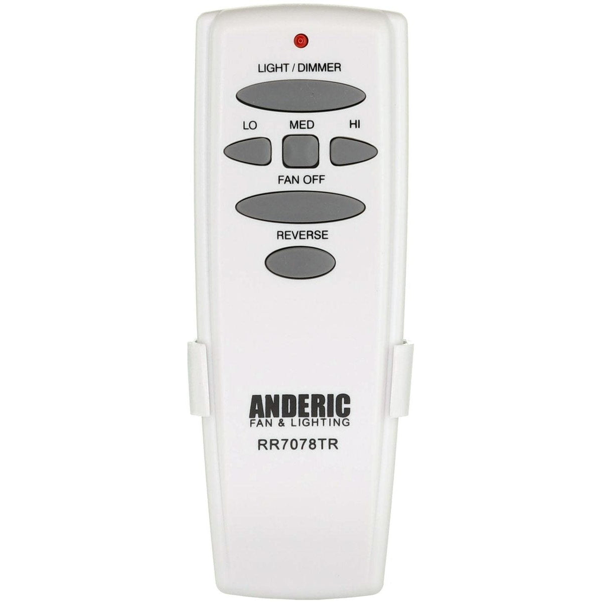 Anderic UC7058RKIT Replacement Ceiling Fan Remote Control Kit for Windward II 54-inch Ceiling Fans UC7058RY, RR7078TR