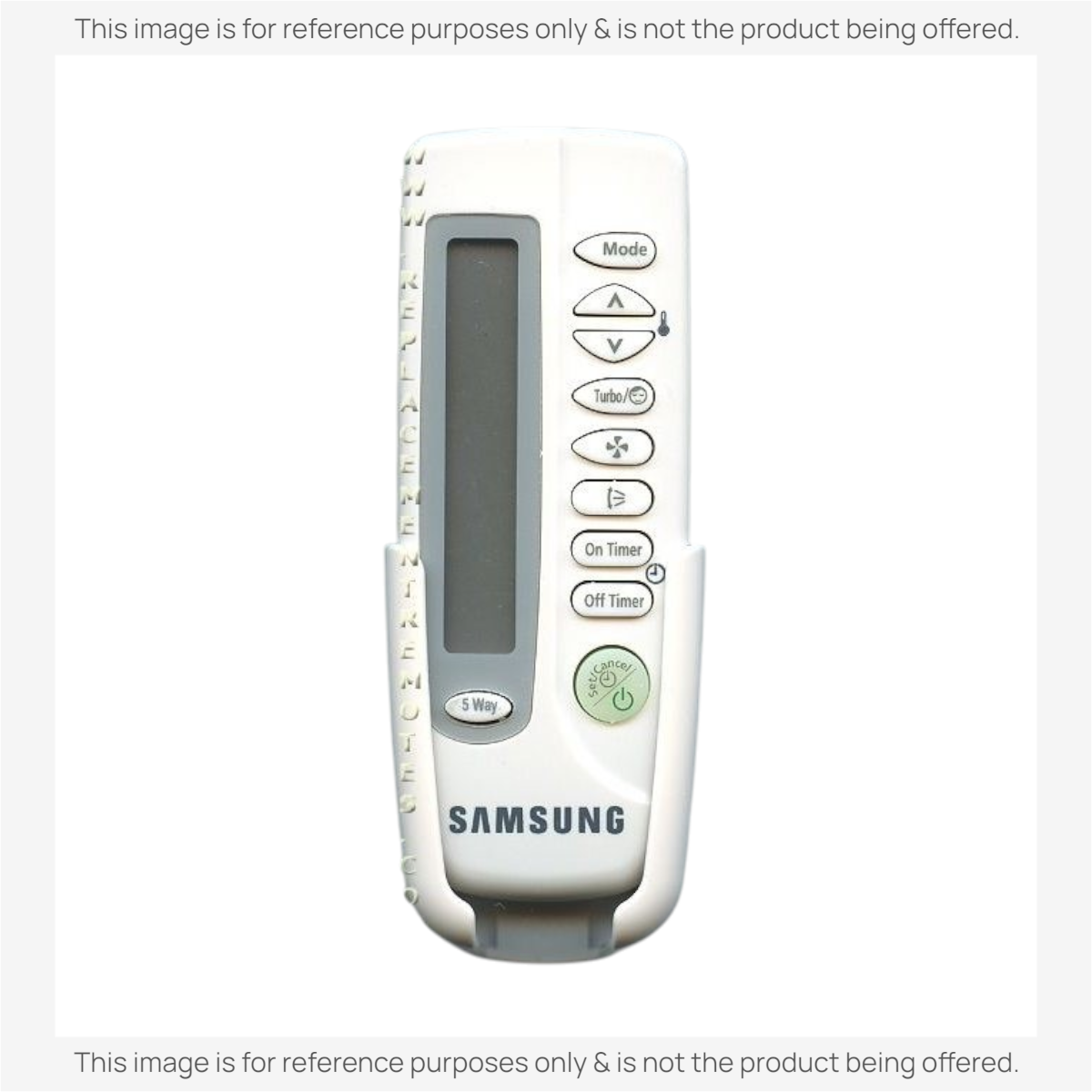 Samsung ARH447 Air Conditioner Remote Control