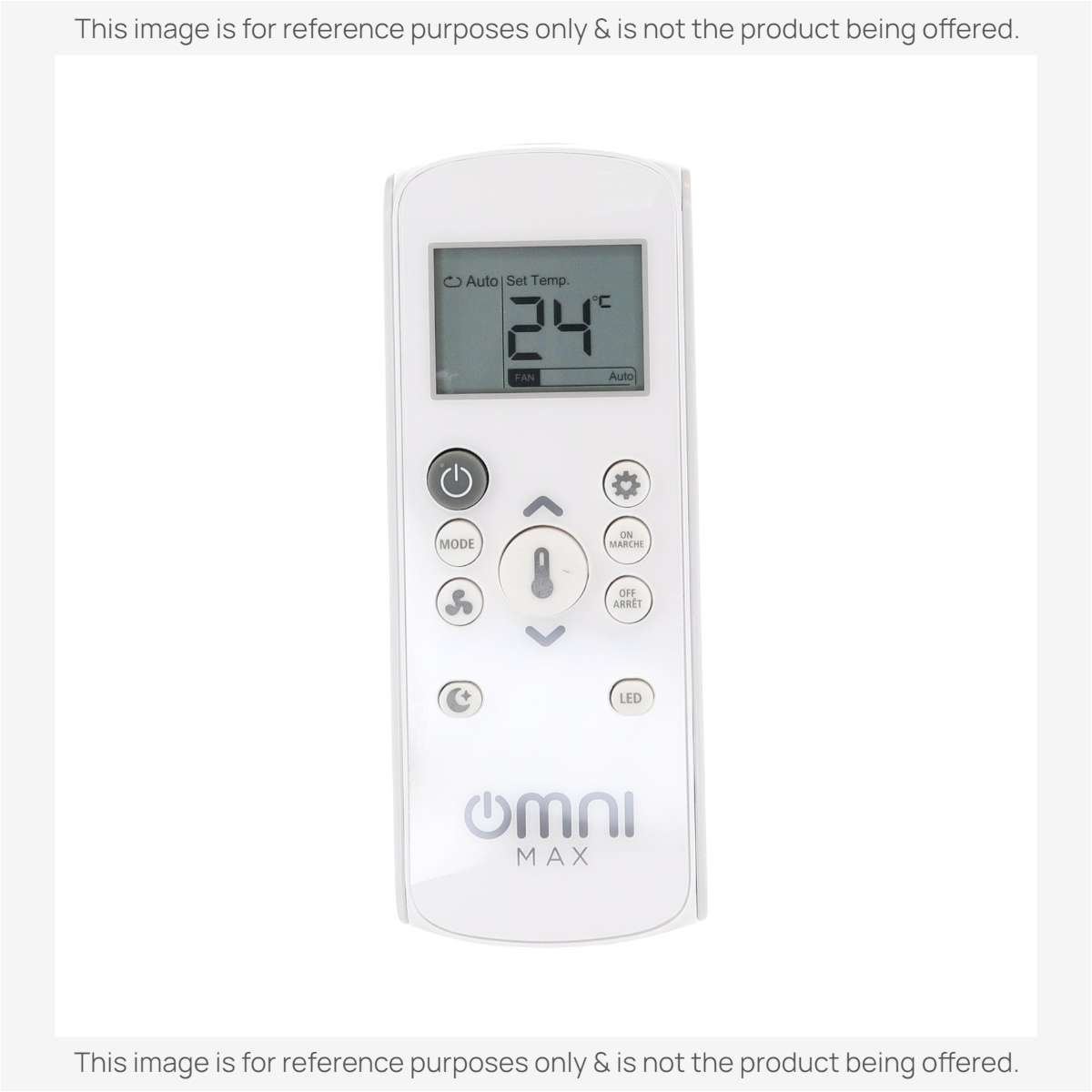 Midea Omni RG57H1(B)/BGCE-M omni max Portable Air Conditioner Remote Control - 17317000A63232