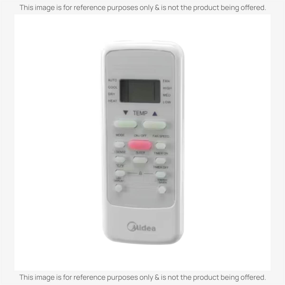 Midea 17317000A57945 Air Conditioner Remote Control