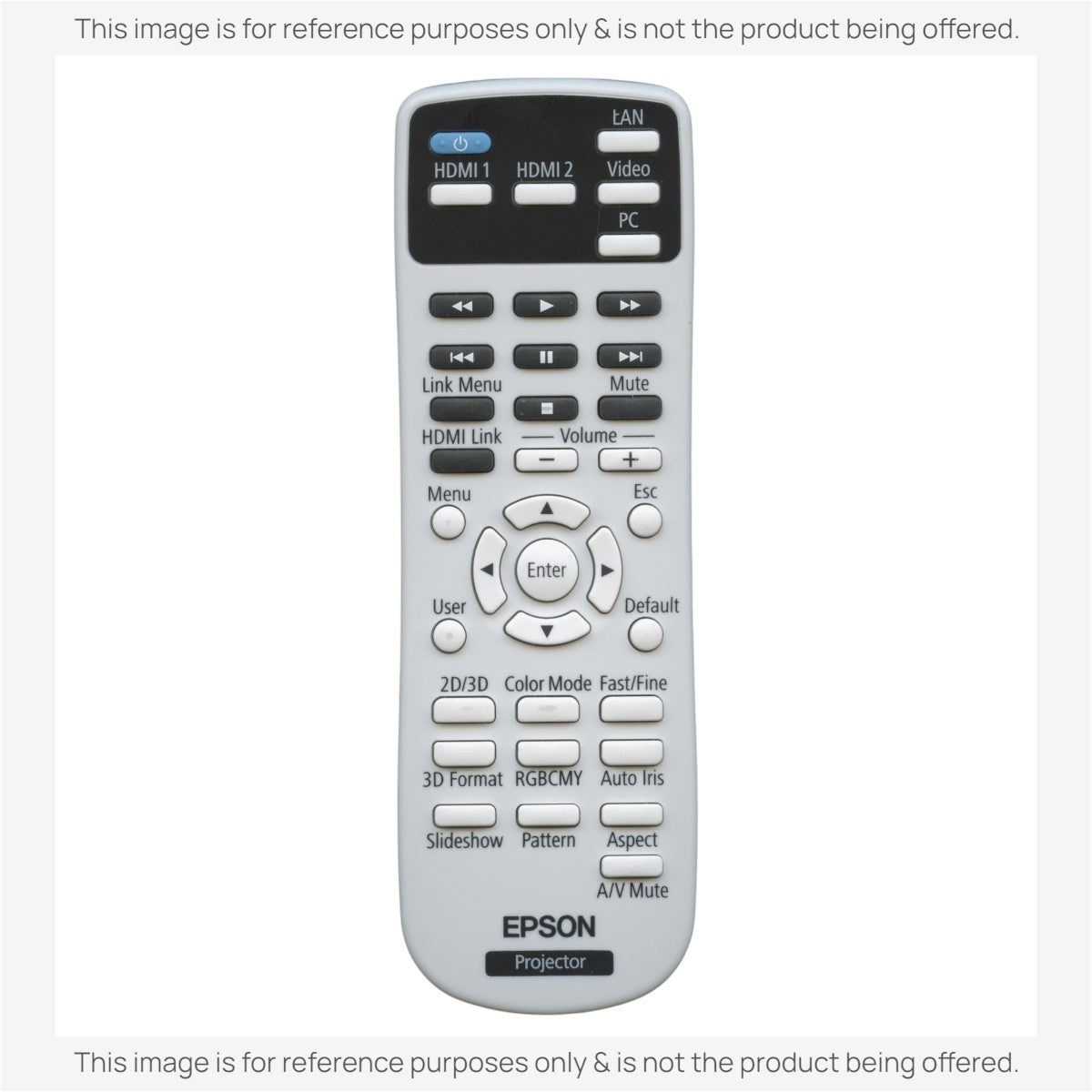 Epson 160280500 Projector Remote Control