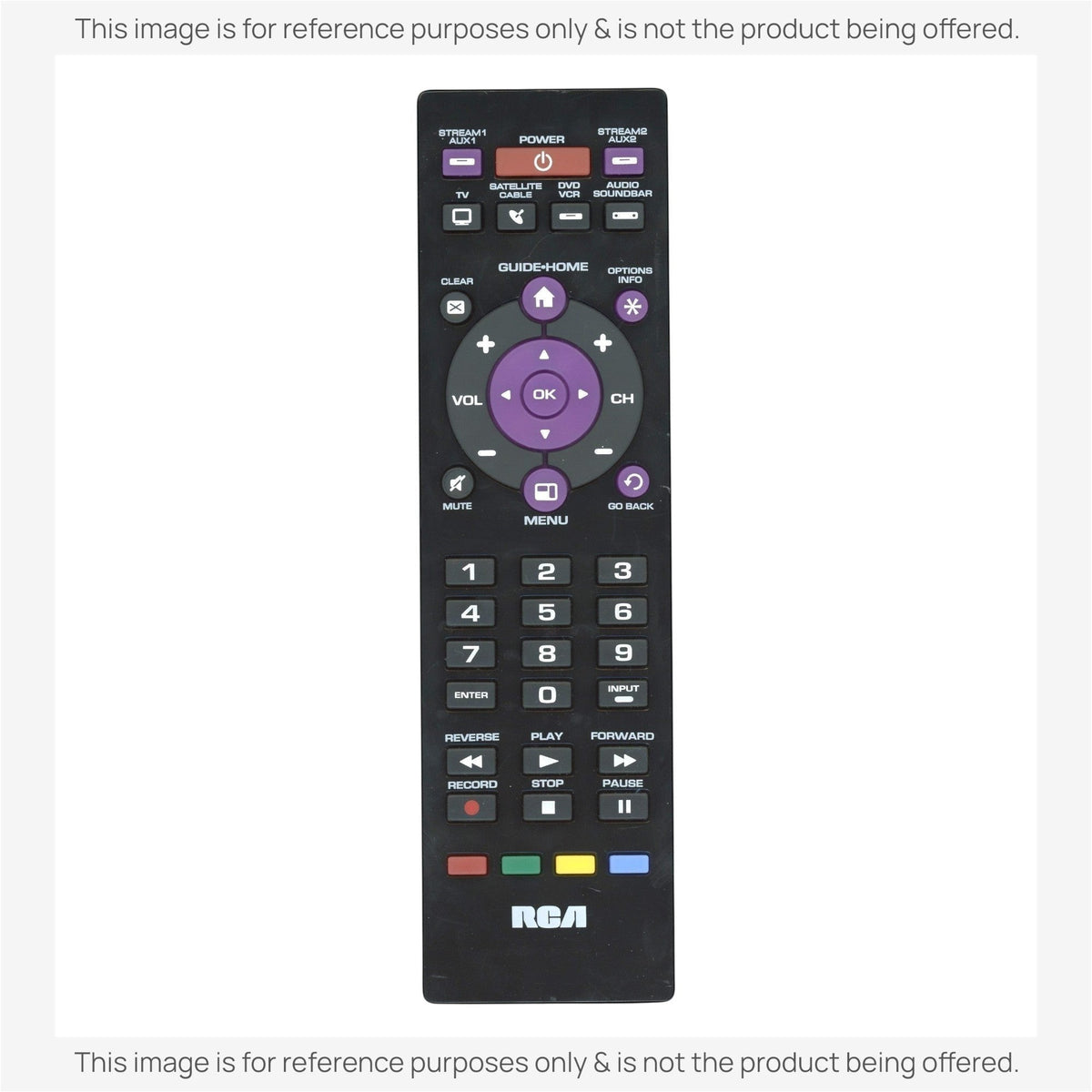 RCA RCRPST06GR Advanced Universal Remote Control