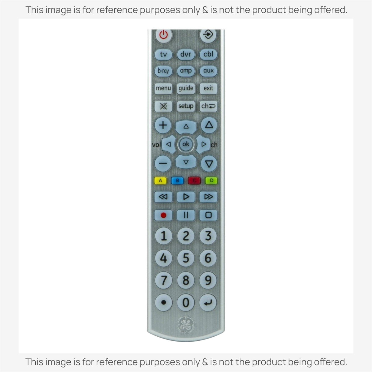 GE General Electric 33712 Advanced Universal Remote Control