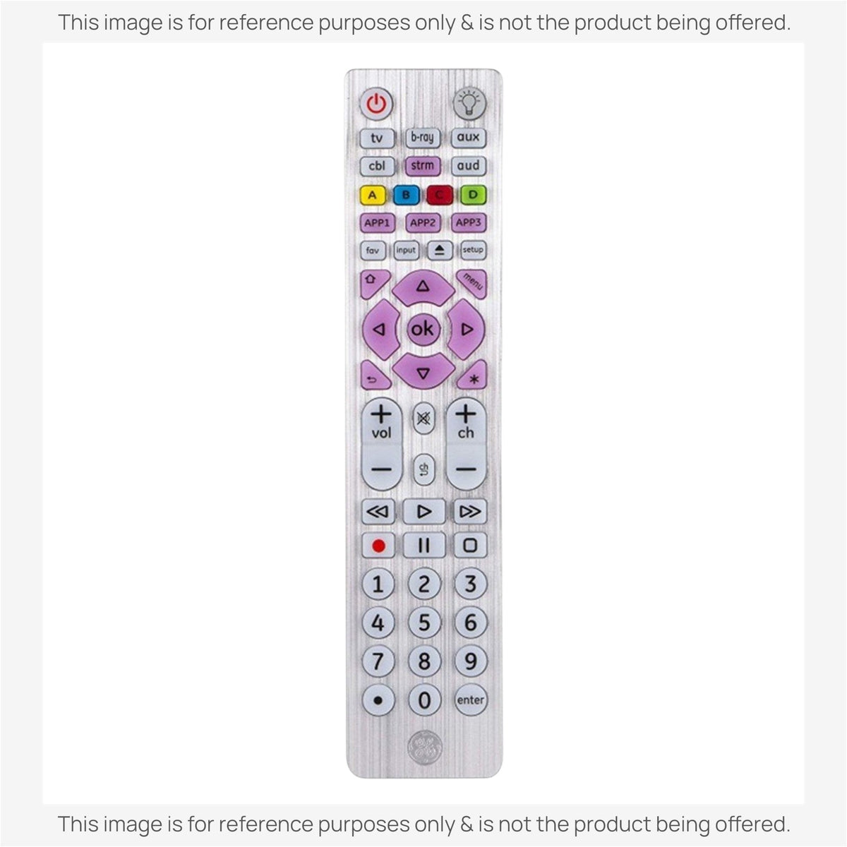 GE General Electric 37038 Advanced Universal Remote Control