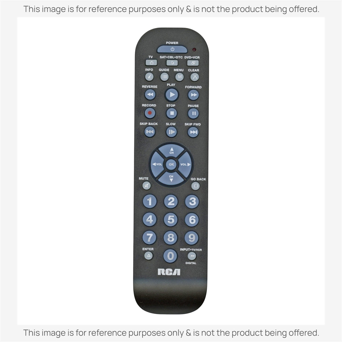 RCA RCR3273R 3-Device Universal Remote Control