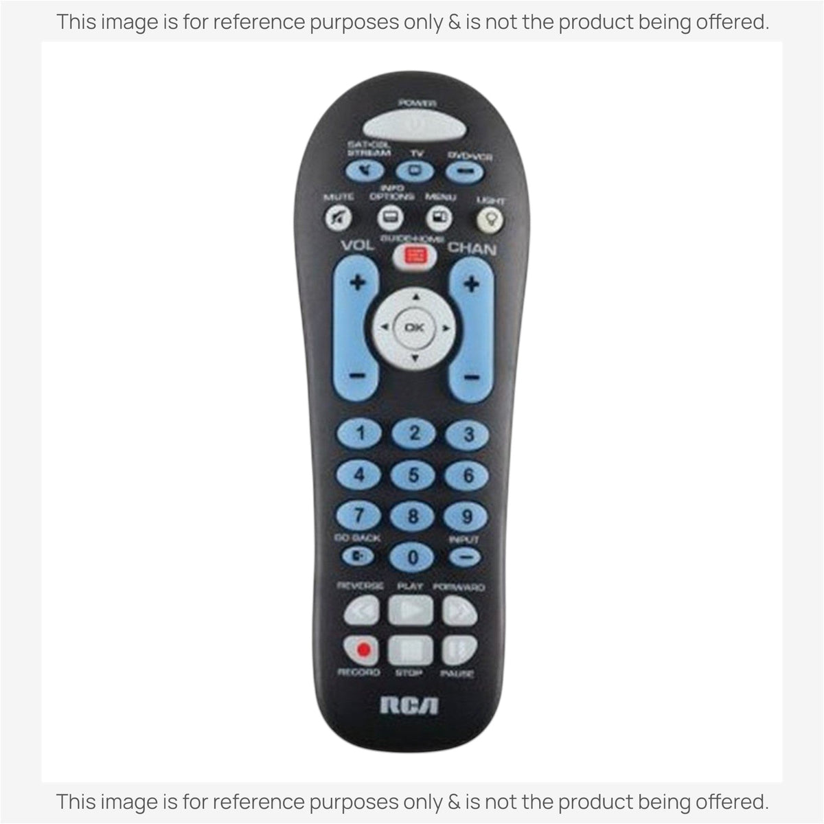 RCA RCR313BR 3-Device Universal Remote Control