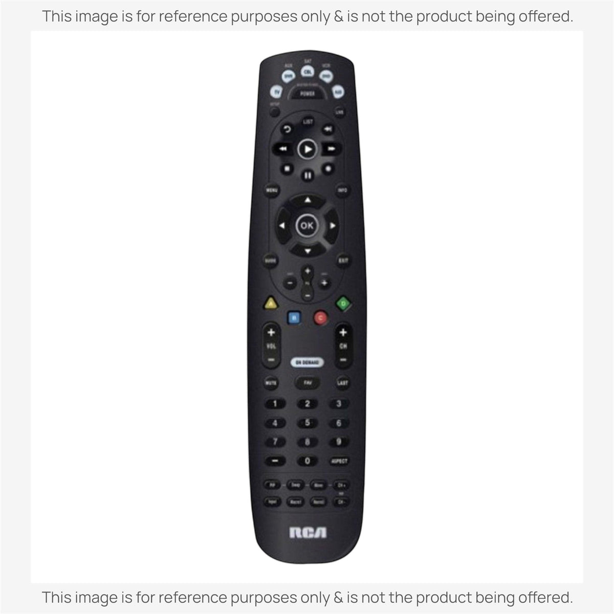RCA RCRP05BR 5-Device Universal Remote Control