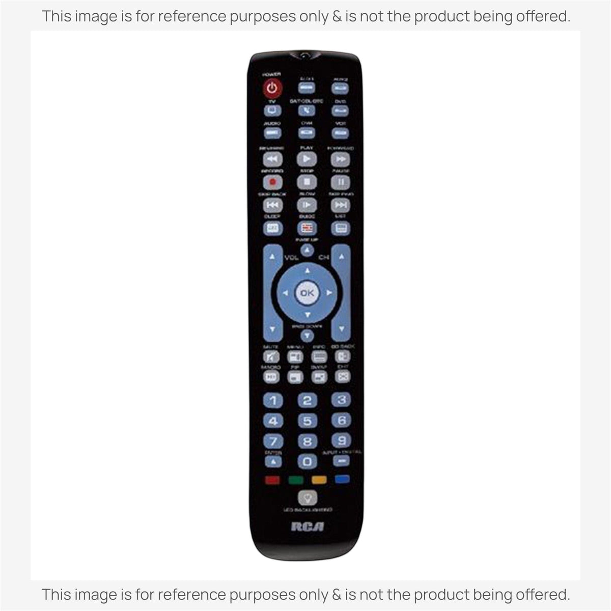 RCA RCRN08GR 4-Device Universal Remote Control