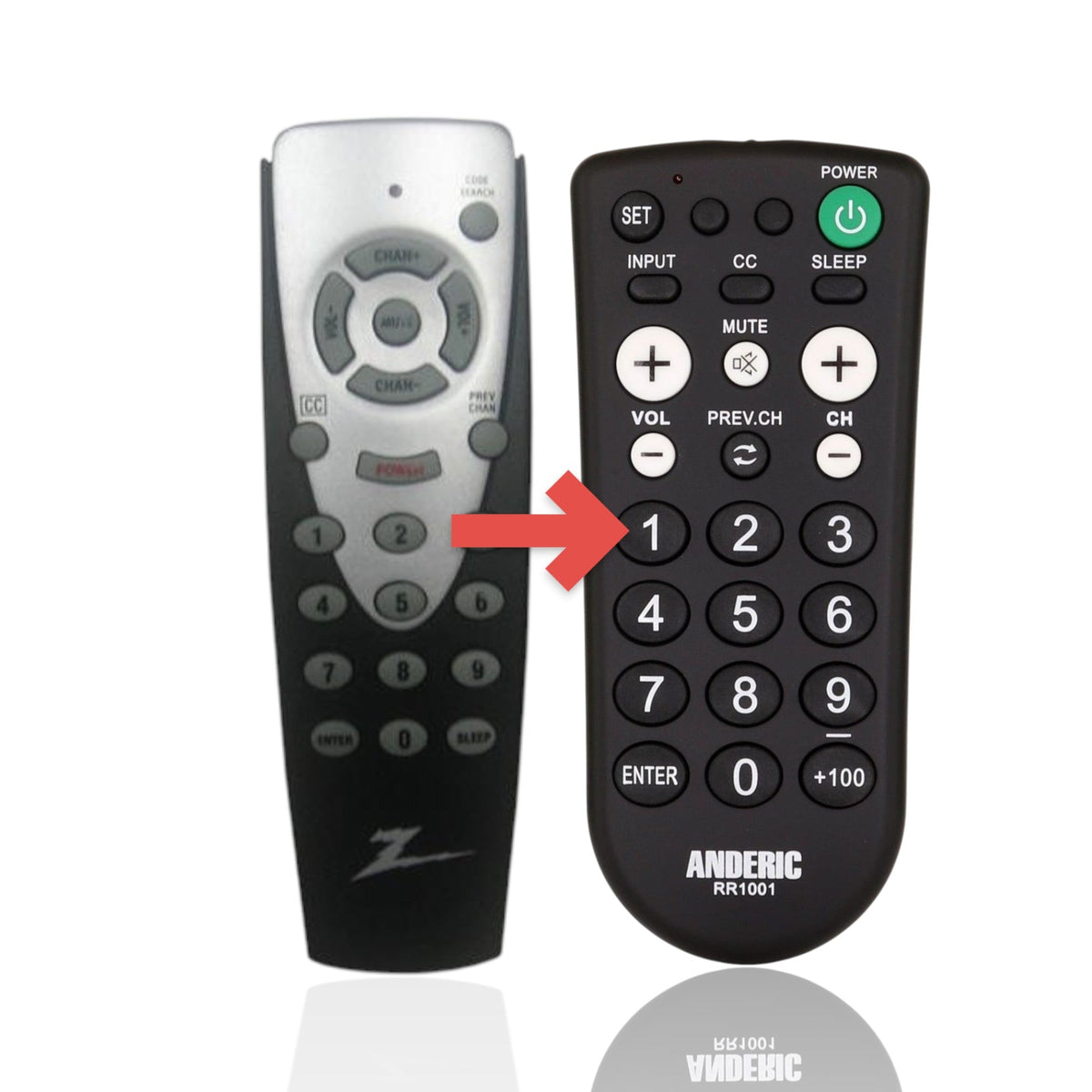 Philips ZN110 1-Device Universal Remote Control