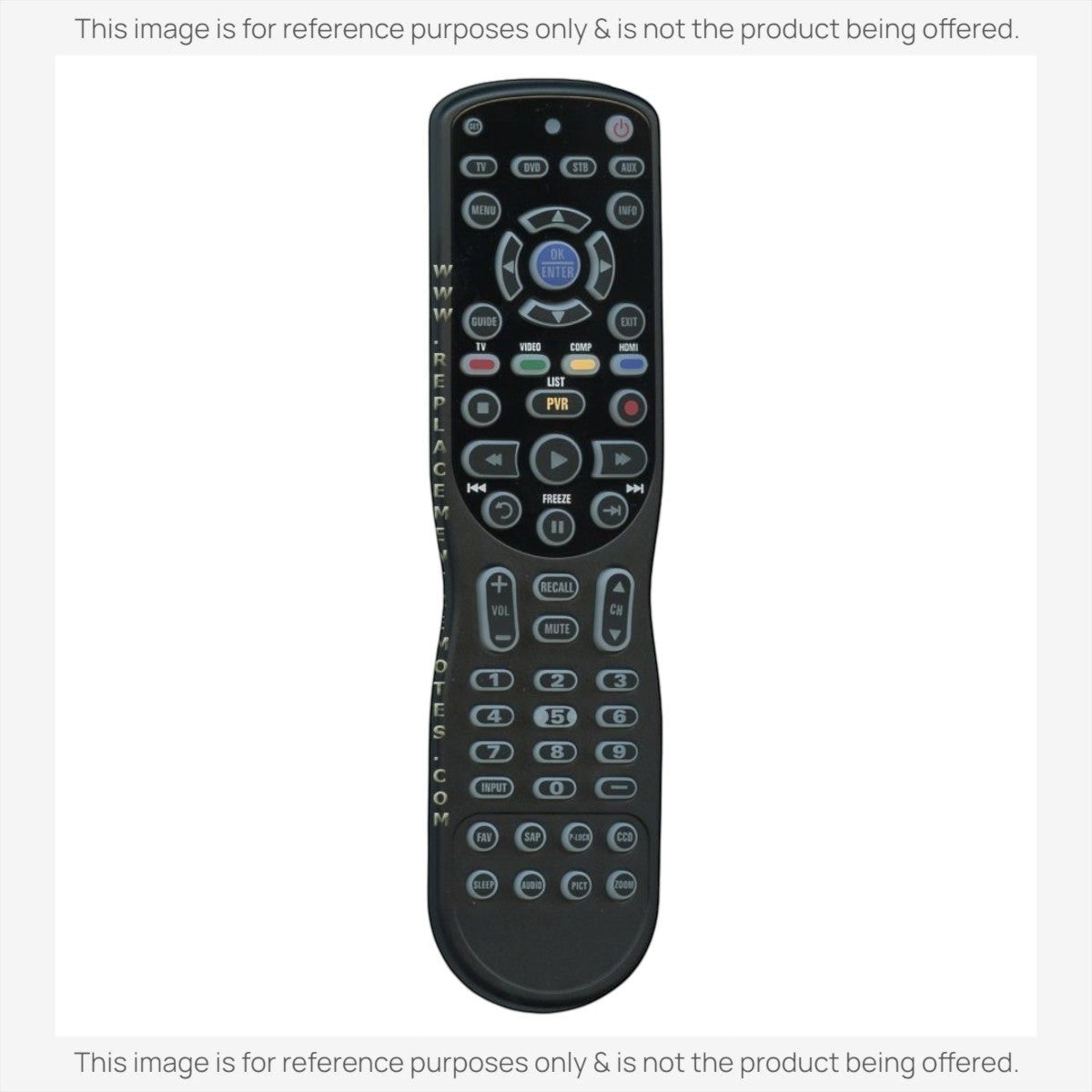 Insignia 67100BA1008R TV Remote Control