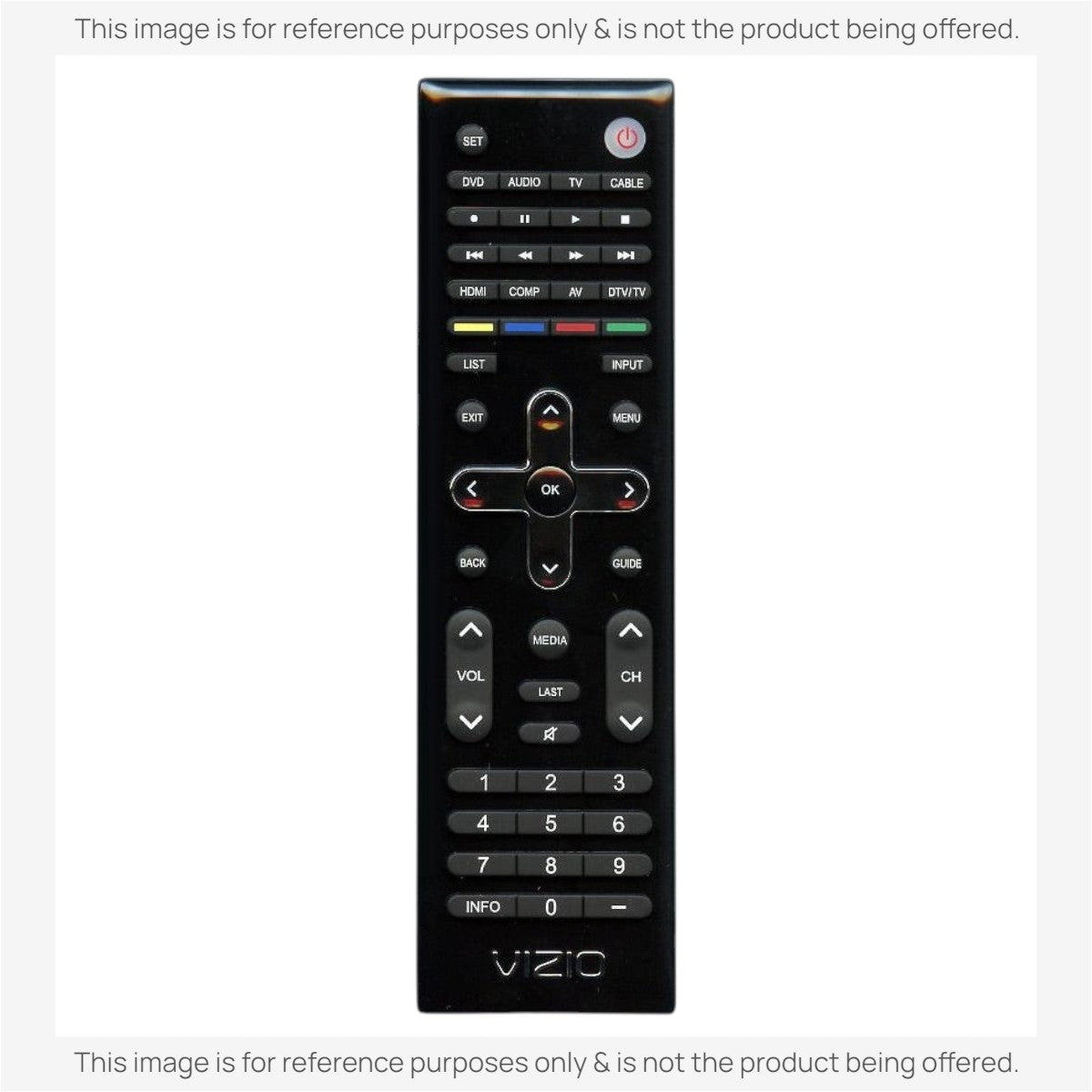 Vizio VUR11 TV Remote Control