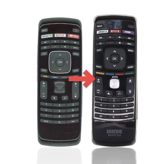 Vizio XRT112 iHeart/New Netflix TV Remote Control