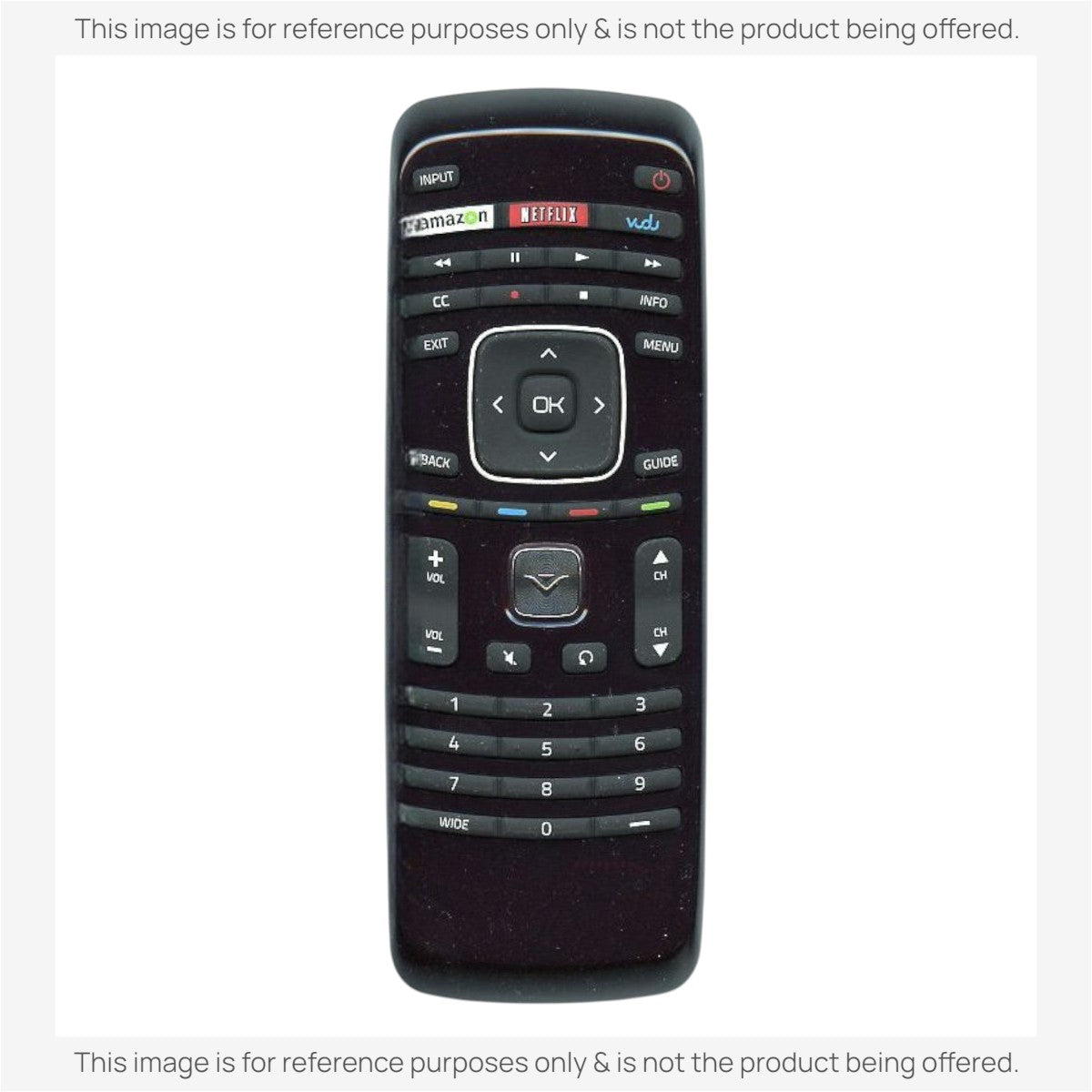 Vizio XRV4TV TV Remote Control
