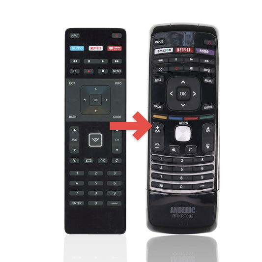 Vizio XRT122 Smart TV Remote Control - 790.02211.0002