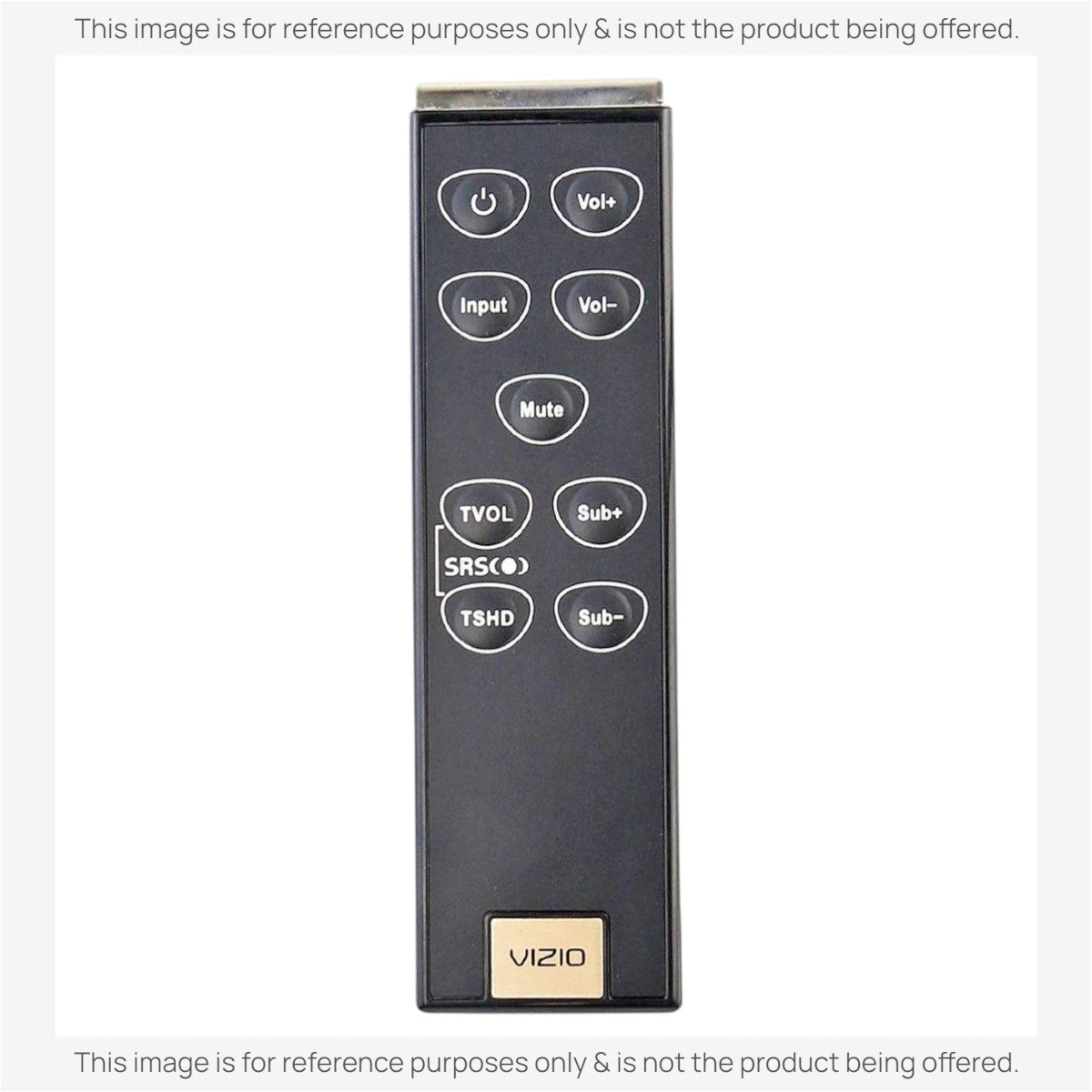 Vizio VR8S Sound Bar Remote Control